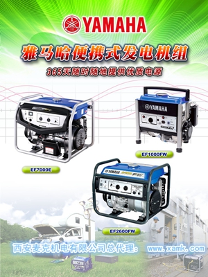 日本雅馬哈發(fā)電機(jī)工廠產(chǎn)品系列掛圖