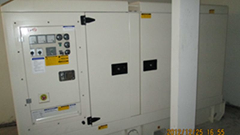 2012年成功中標：寶雞某分行發電機組項目