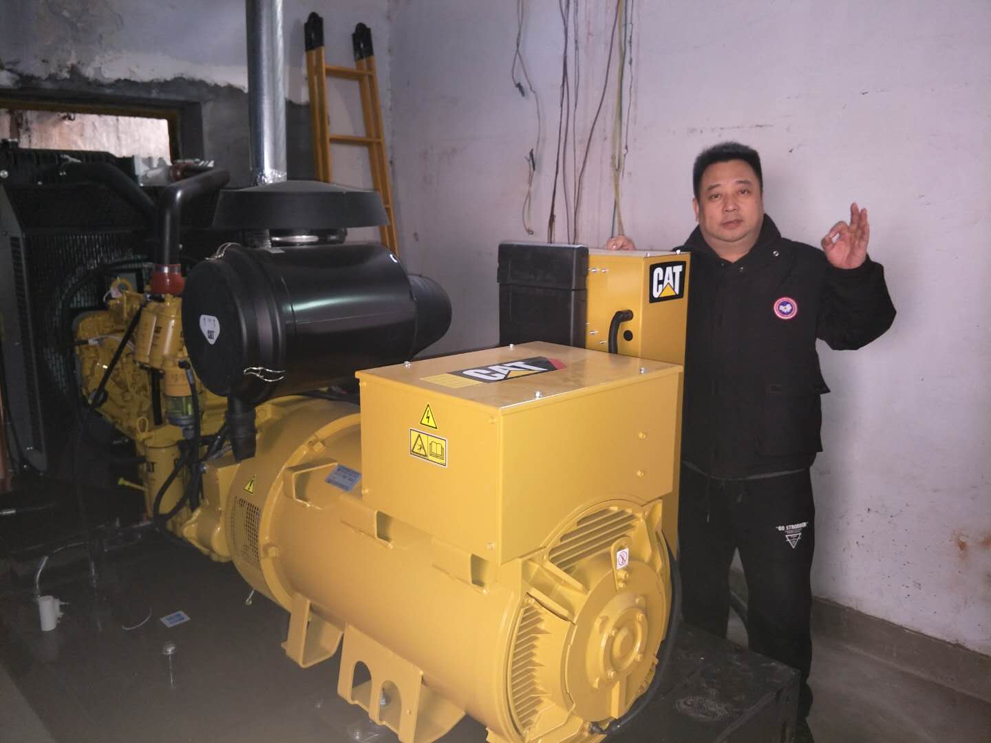 中標：陜西省某金融行業用戶-卡特彼勒柴油發動機組220KVA